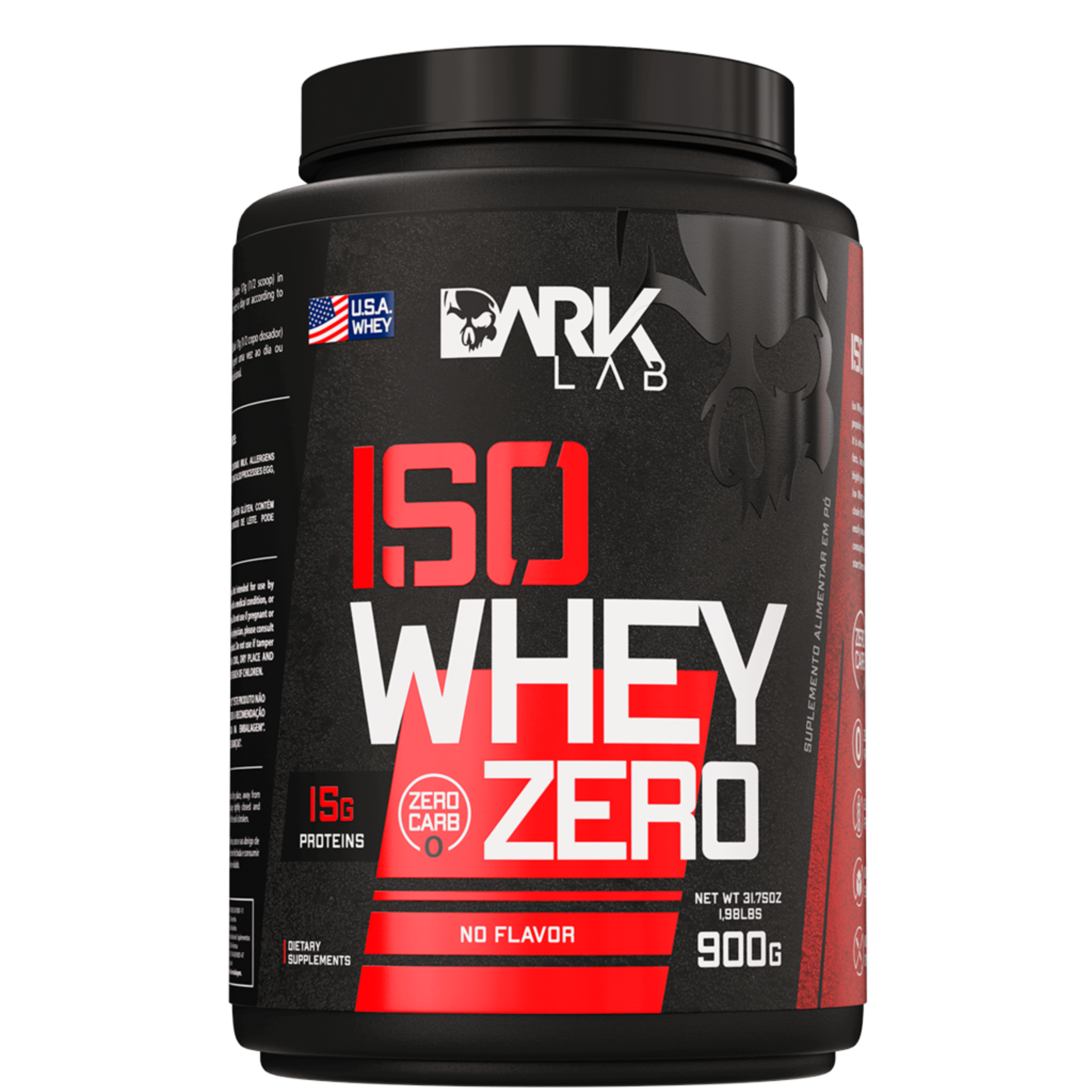 Iso Whey Zero 0 Carb Dark Lab | Pureza e Alta Performance