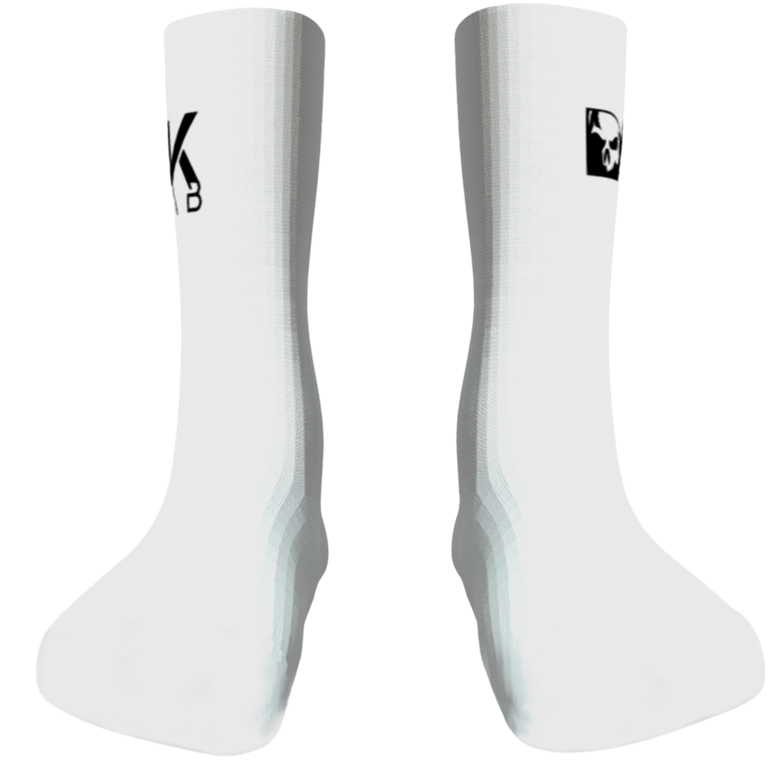 Pares de Meias Branca Personalizadas Dark Lab