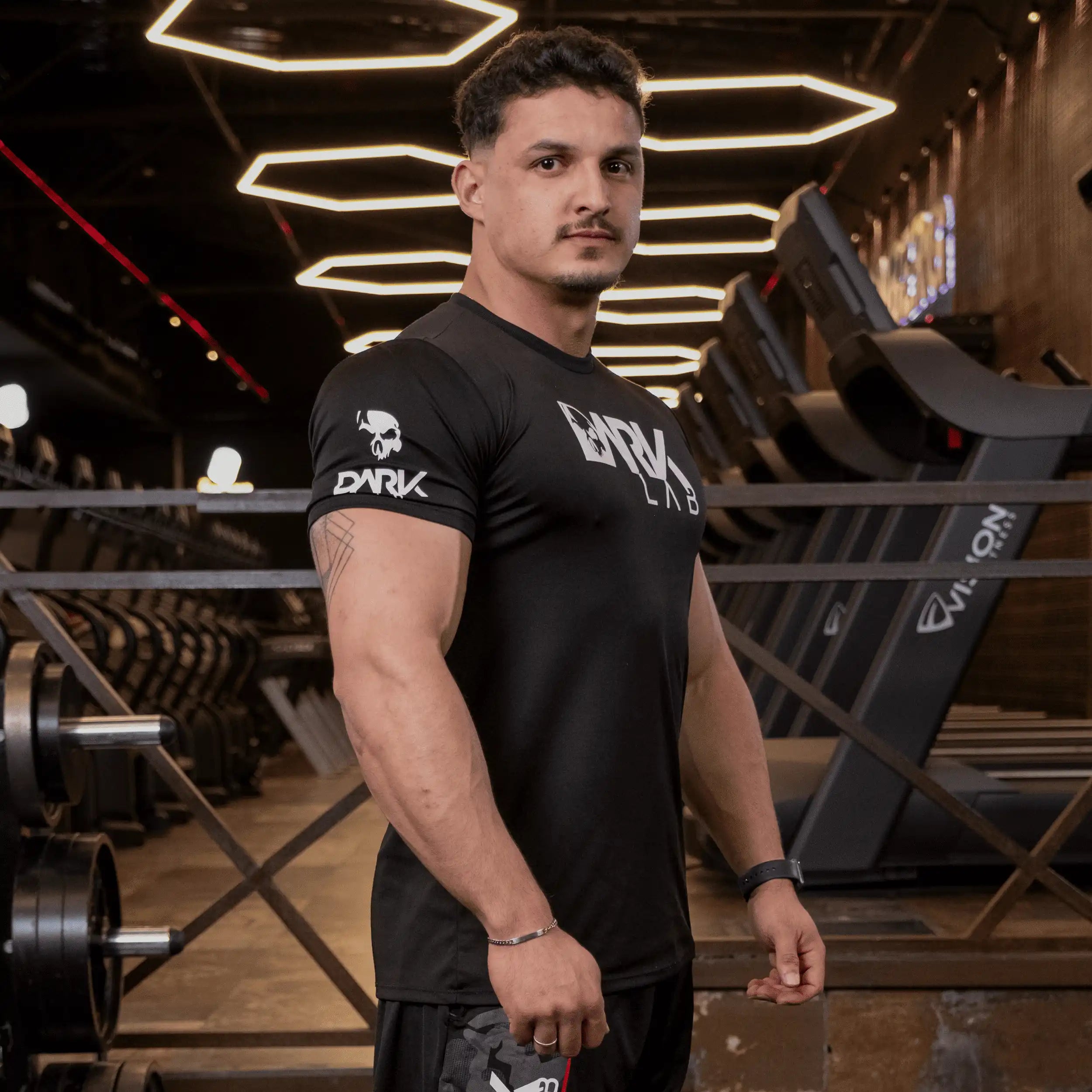 Camiseta Caveira Dry-Fit 2.0 - Dark Lab