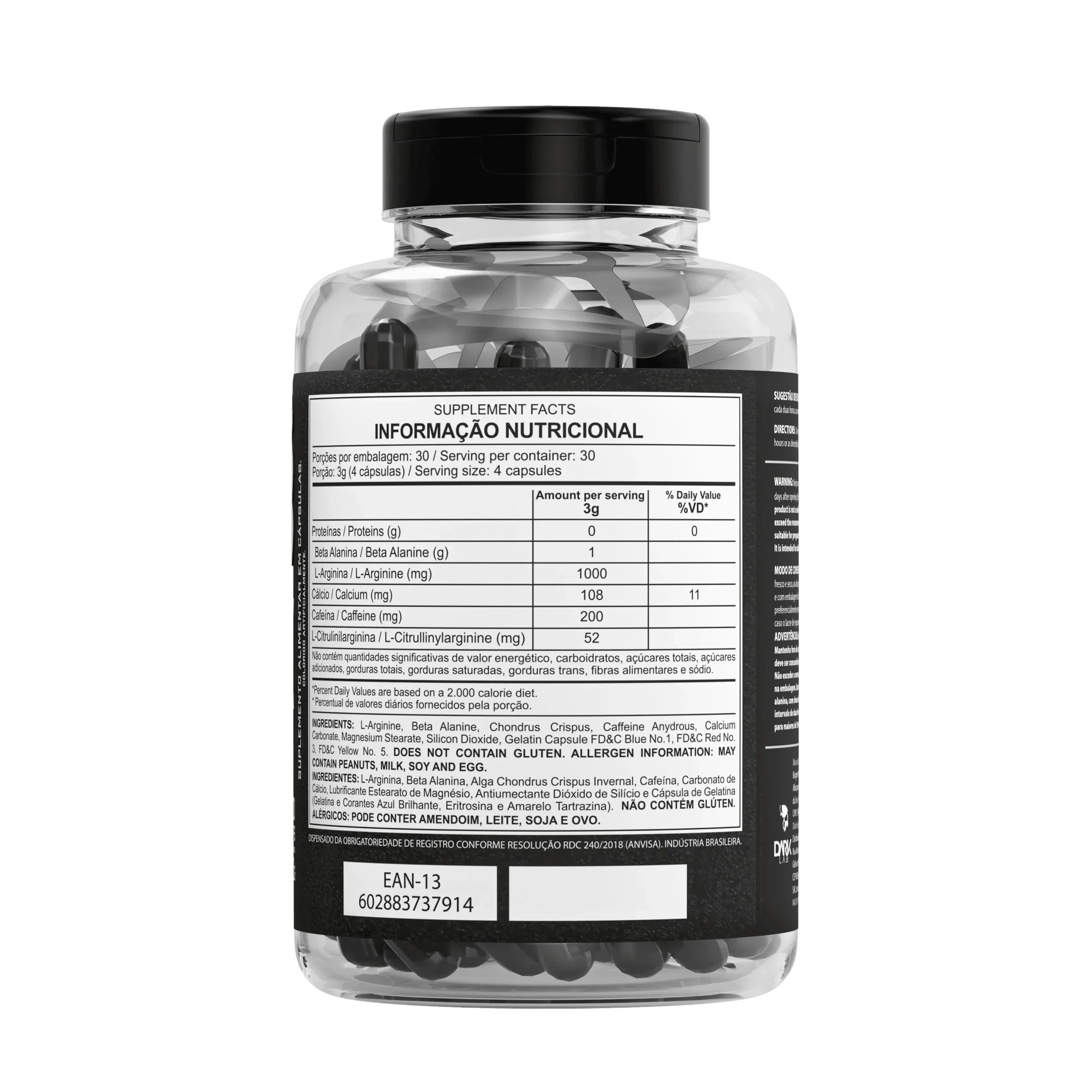 Dilafix Extra Pump 120 Cápsulas - Dark Lab