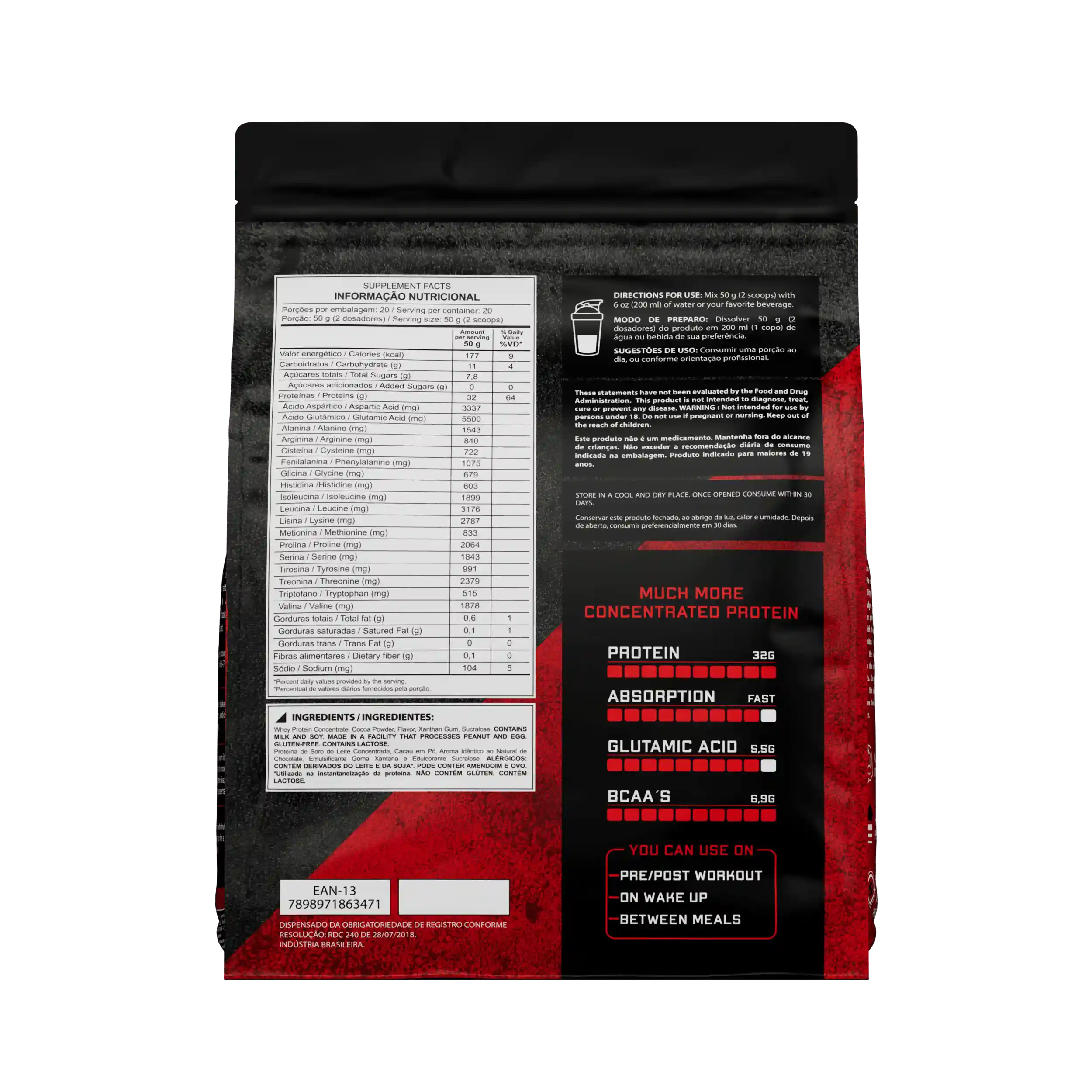 Whey Protein Concentrado Dark Lab