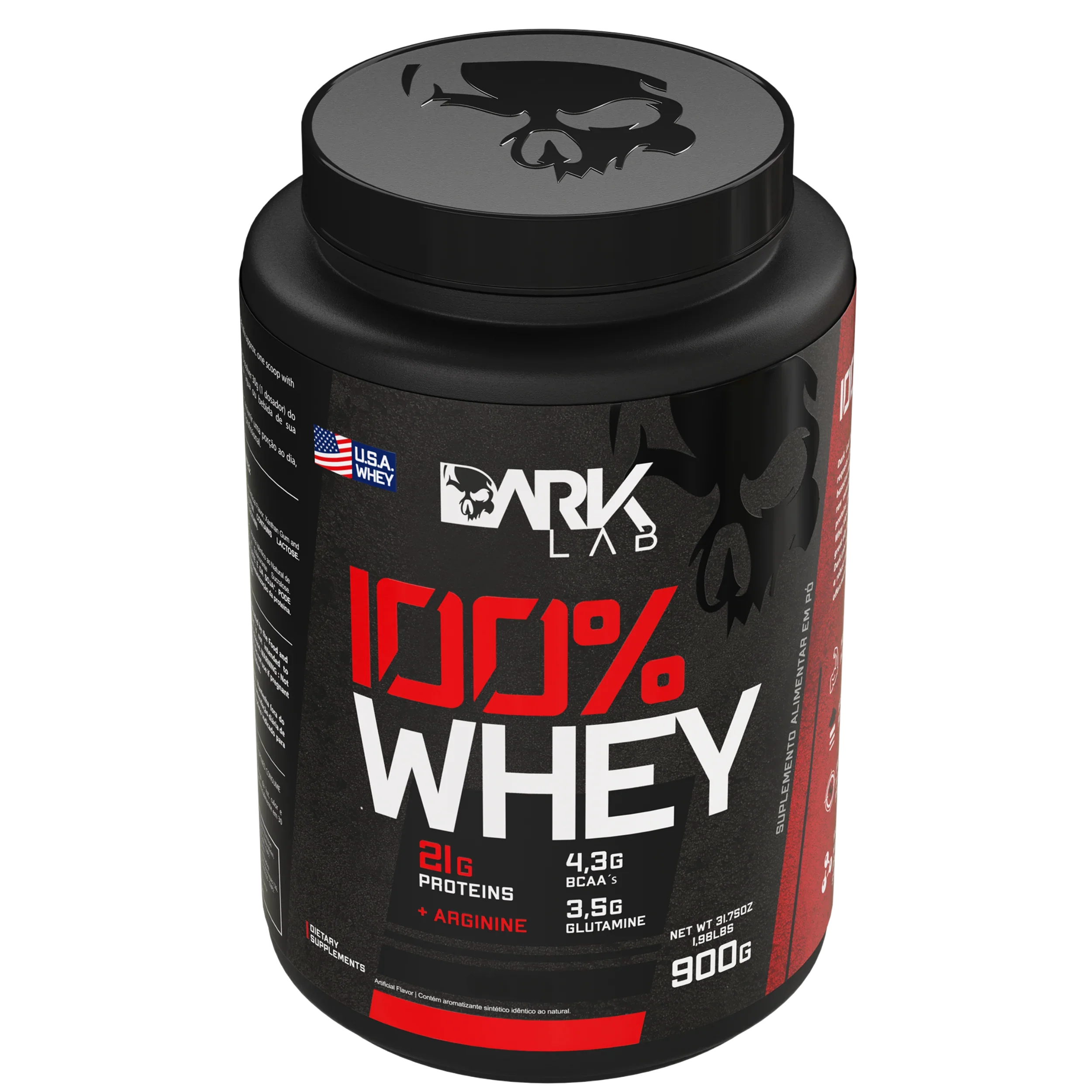 100% Whey Protein Pote 900g - Dark Lab