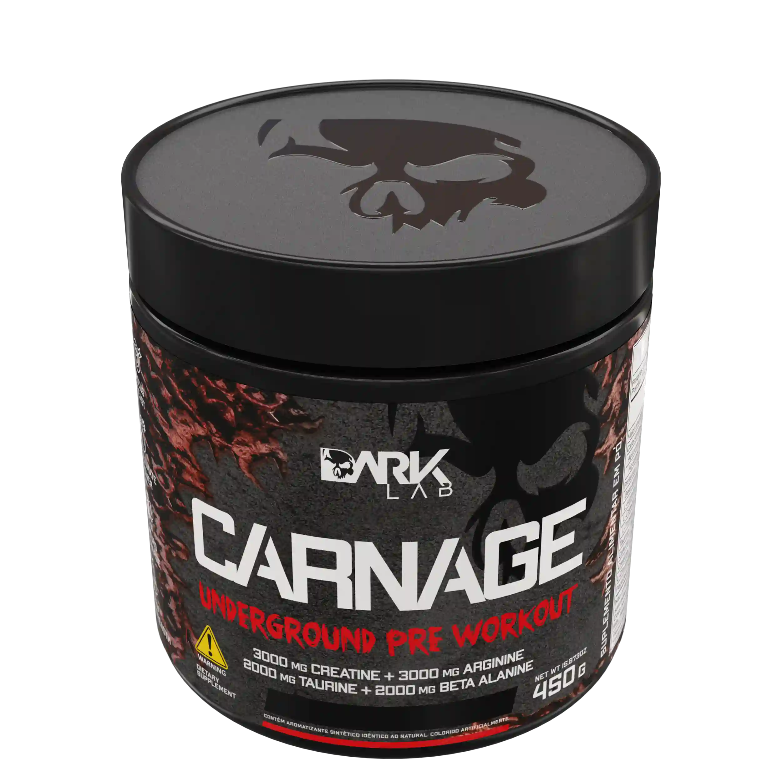 Carnage Underground Pre Workout 450g Dark Lab