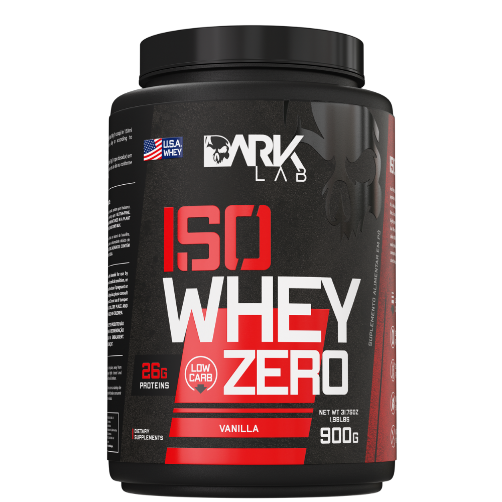 Iso Whey Zero Low Carb Dark Lab | Proteína Pura