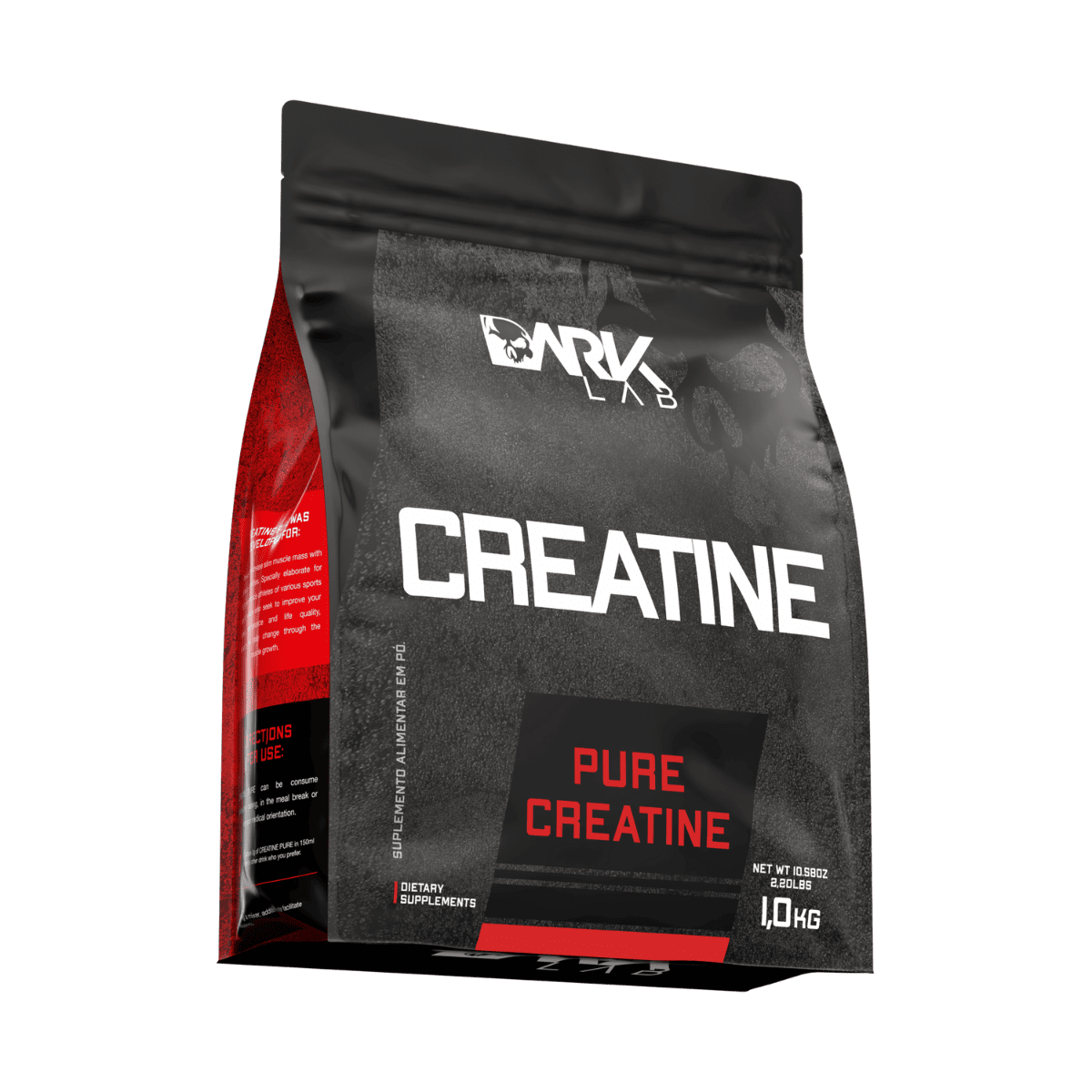 Creatina 1kg Dark Lab Refil | Força e Performance