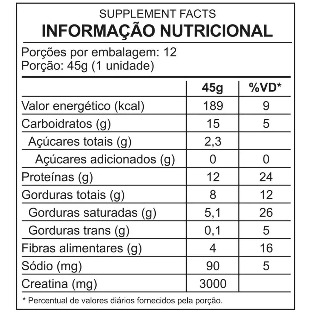 Barra de Proteína Creatine Protein Bar 12 un Dark lab