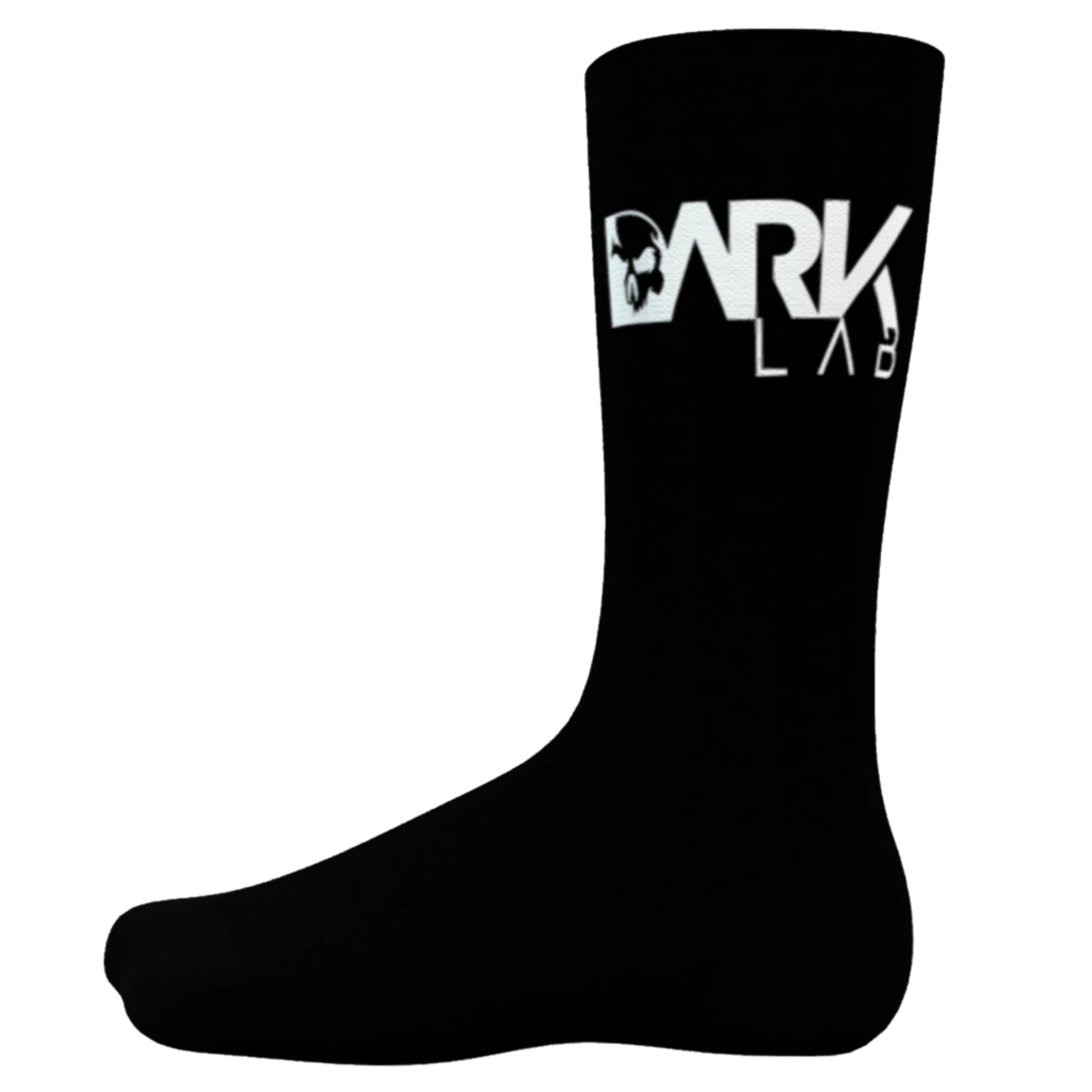 Pares de Meias Preta Personalizadas Dark Lab