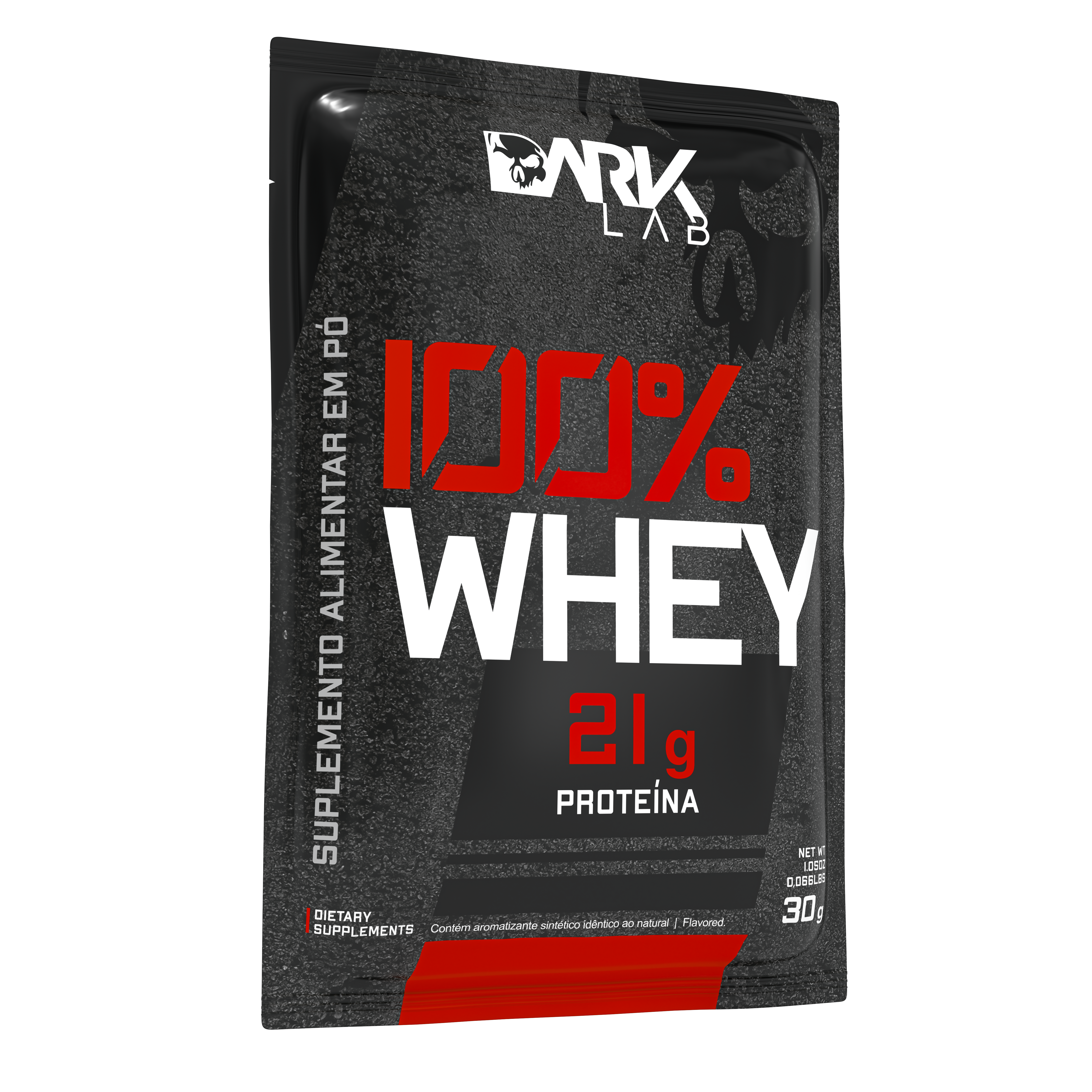 Kit 10 unidades sache 100% Whey Protein 30g Dark Lab