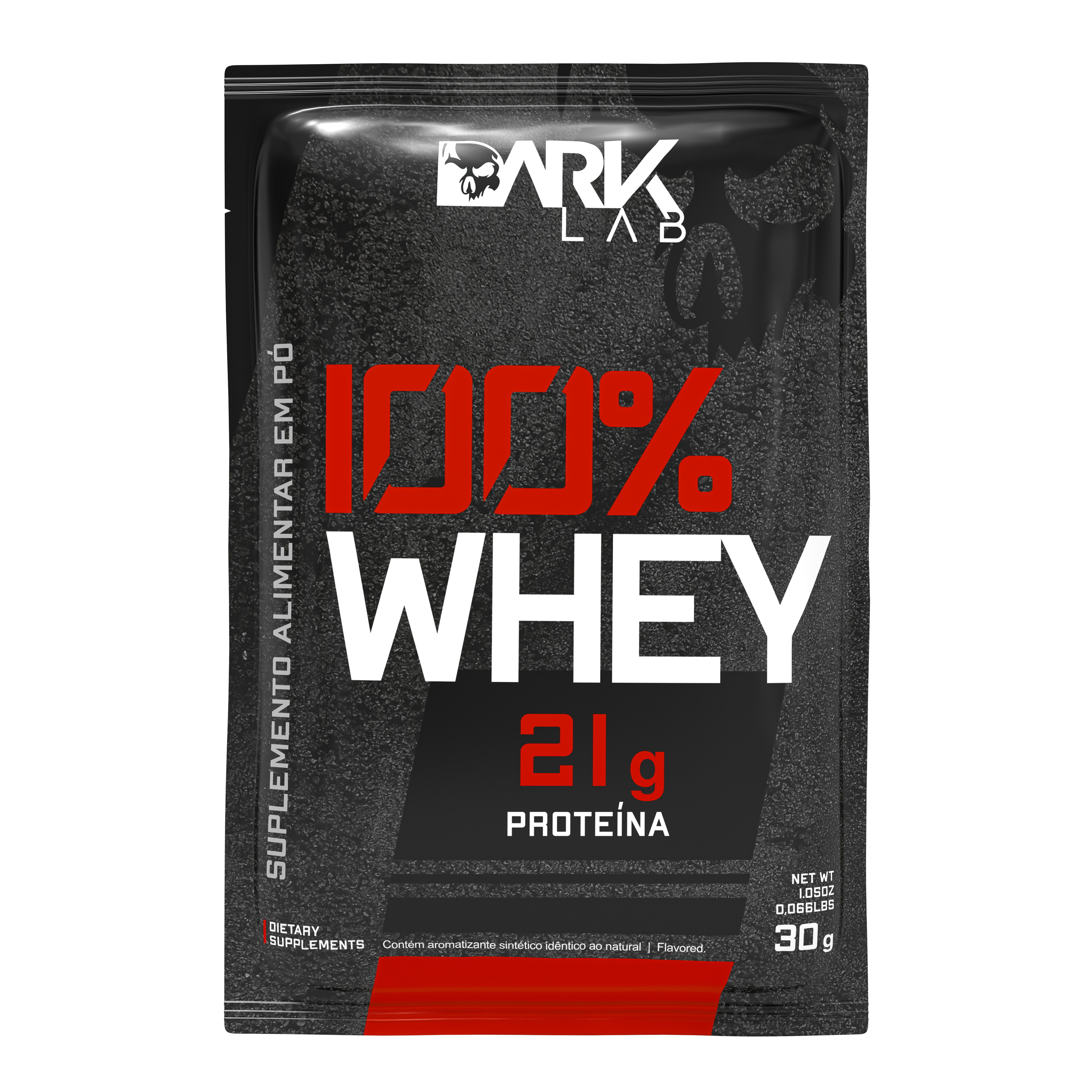 Kit 10 unidades sache 100% Whey Protein 30g Dark Lab