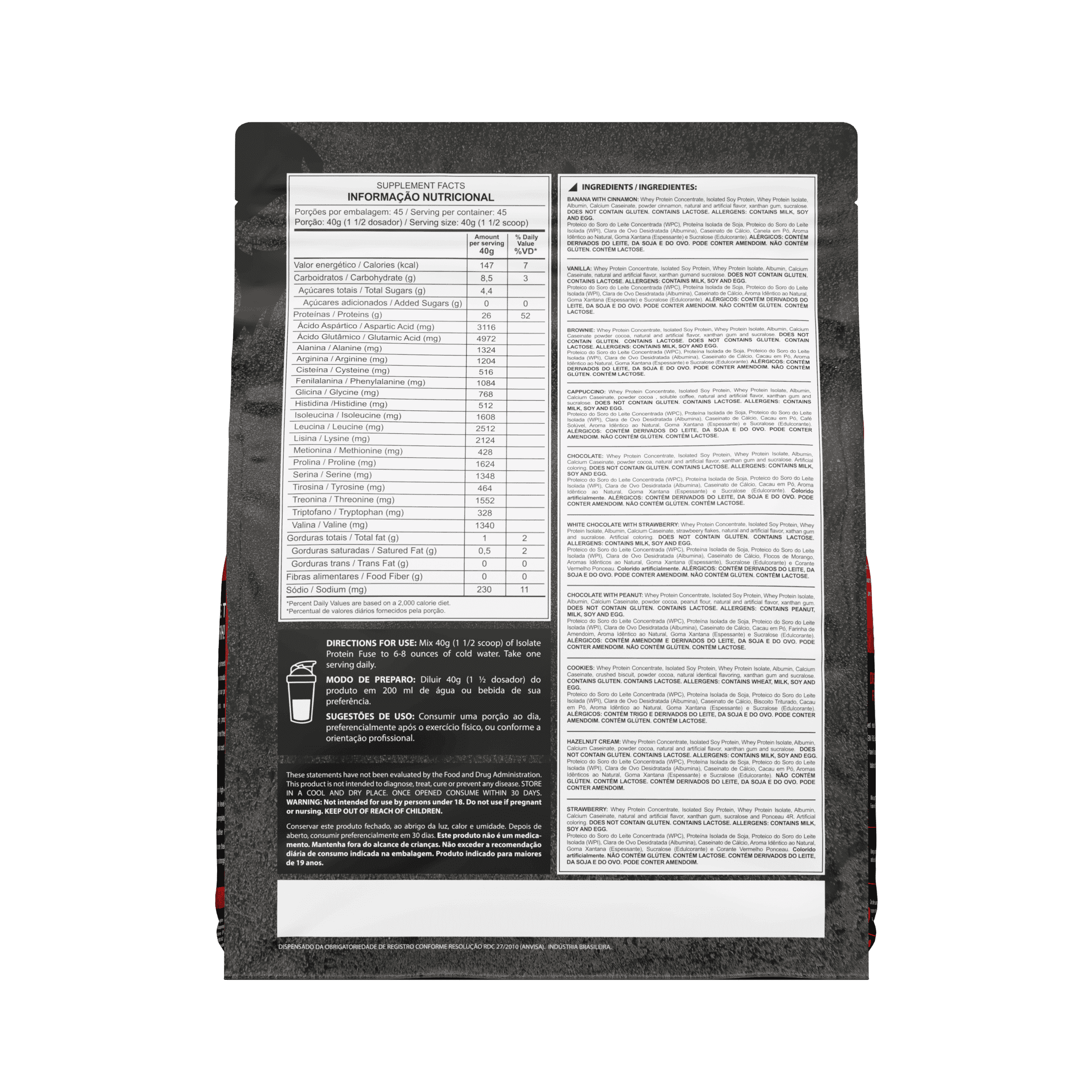 Isolate Protein Fuse 1,8kg - Dark Lab