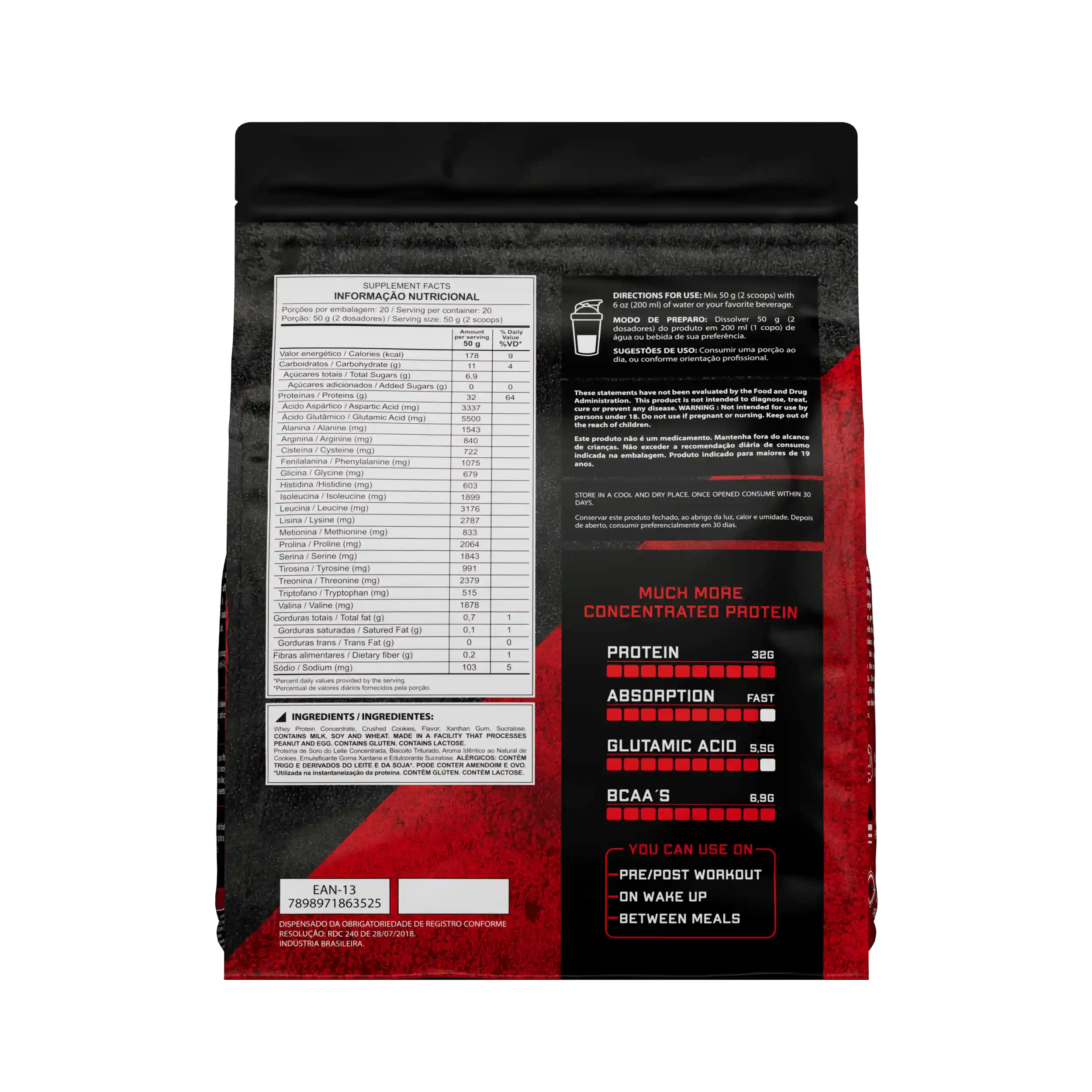 Whey Protein Concentrado Dark Lab