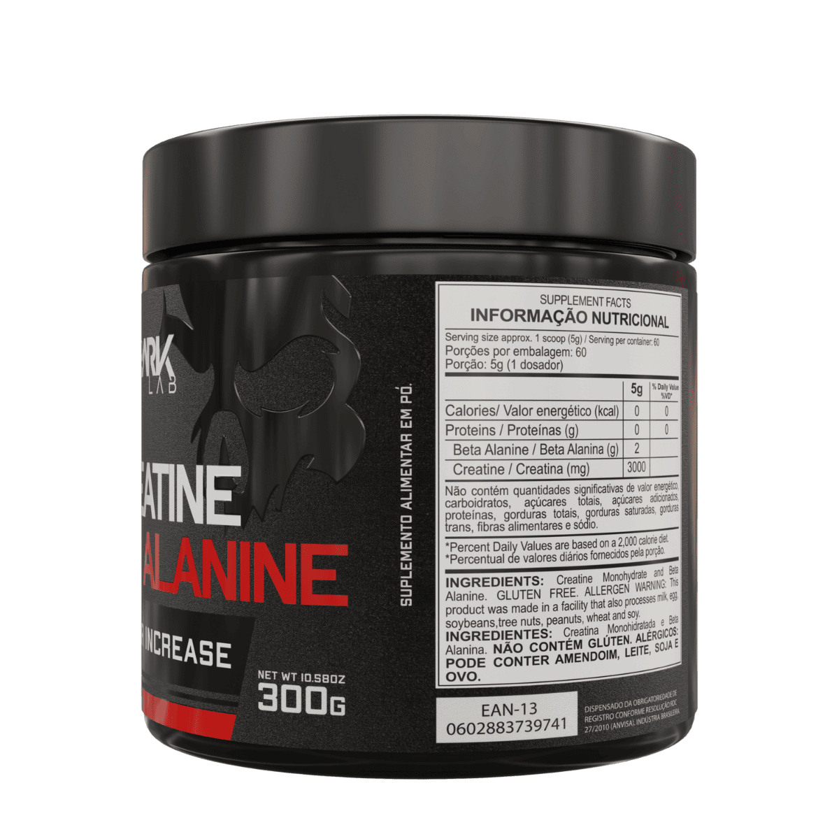 Creatina + Beta Alanina 300g | Dark lab